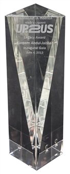 2013 UP2US Legacy Award Presented To Kareem Abdul-Jabbar (Abdul-Jabbar LOA)